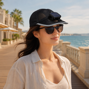 New Wearable Solar Clip Fan, 3-Speed Adjustable