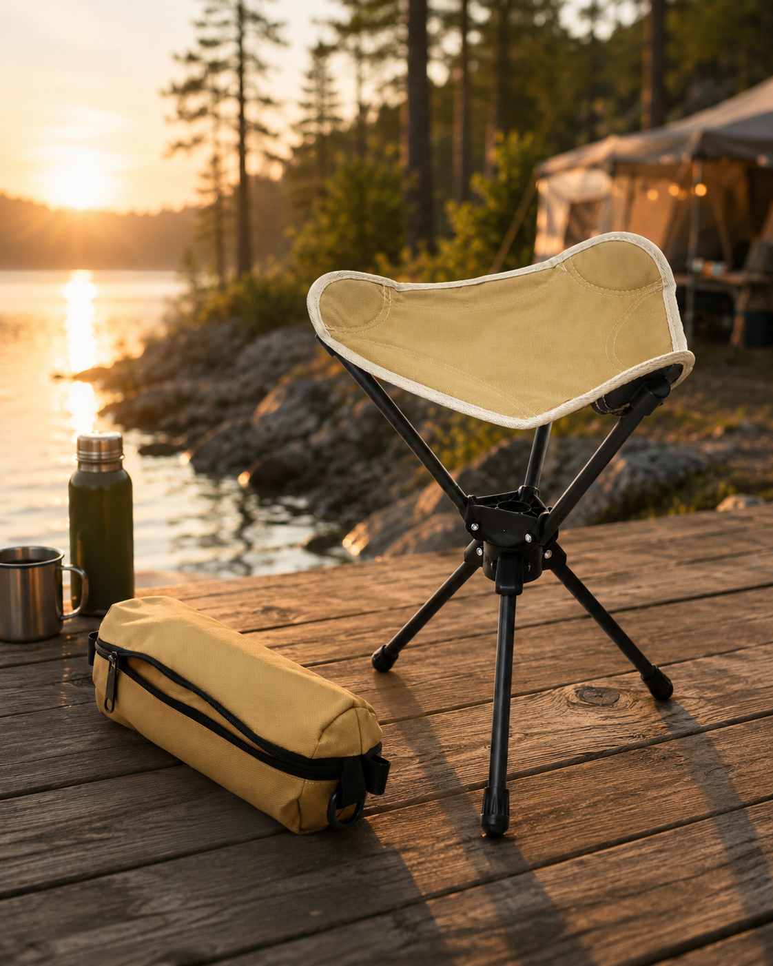 Portable Ultralight Folding Camping Stool